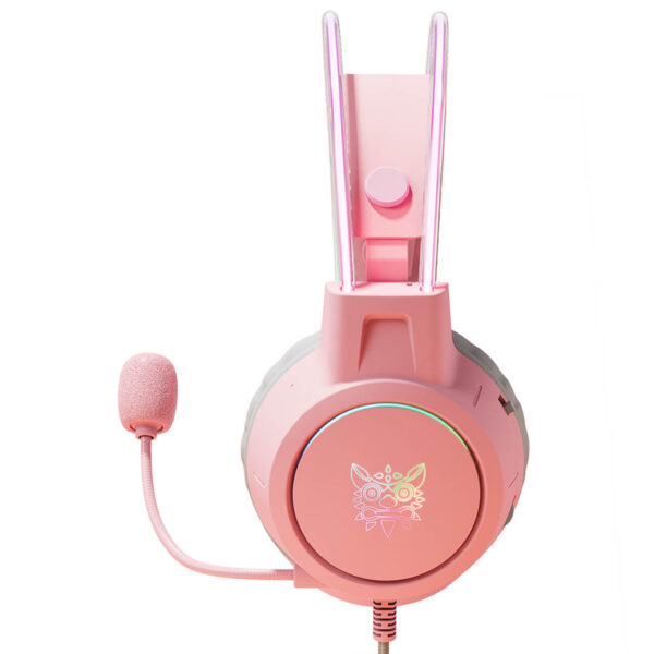 ONIKUMA X15 PRO – Słuchawki przewodowe – Różowe/Pink